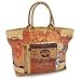 Cotton handbag, 'Eccentricity'