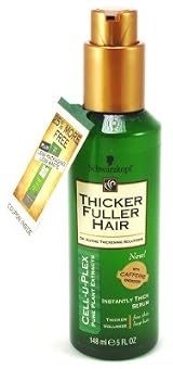 Schwarzkopf Thicker Fuller Hair Thickening Serum 5 oz.