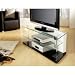 VCM Cadiz TV-Möbel Schwarzlack / Glas