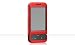 DB Premium Tmobile HTC G1 Google Andriod Smartphone Rubber Feel Crystal Hard Case - Red