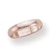 18K Rose Gold 4mm Plain Domed Standard Fit Wedding Band