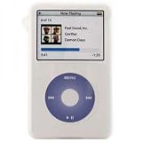 iPod Video Silicone Workout Case (60GB, Clear White) w/ARMBAND