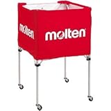 molten（モルテン）ボールカゴ中・背高用（赤）BK20HRの画像