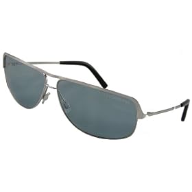 Dolce and Gabbana D&G 423S D93 Fashion Aviator Sunglasses, Silver Frame  Gray Lenses
