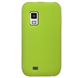 Silicon Skin Shield GREEN Rubber Soft Cover Case for SAMSUNG i500 FASCINATE ....