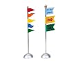 Lemax Carnival Village Collection Carnival Flags 2-Piece Accessory Set #84811