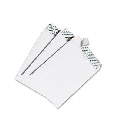 QUALITY PARK PRODUCTS Redi-Strip Catalog Envelope, 12 x 15 1/2, White, 100/box