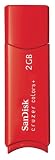 SanDisk USBフラッシュドライブ cruzer colors+ 2GB Red ReadyBoost対応 SDCZ23-002G-J65R