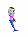 Shelly Hear String Doll Gang Keychain (colors may vary)