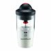 Bodum Latte Battery Operated Milk Frother and Light Mixer with Plastic Beaker, 0.2 L, 6-Ounce, Black 