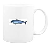 Mug with dolphin, wildlife, marine, mammal, underwater