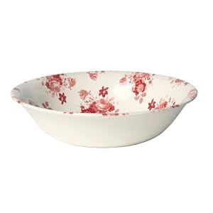 America Retold Lily Red 9-Inch Salad Bowl, Set of 2 by America Retold