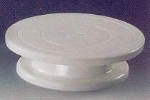 Wilton Revolving Cake Stand, Plastic, 11" Top Dia.