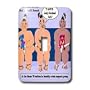 Londons Times Funny Medicine Cartoons - Sumo Wrestlers In Identity Crisis - Light Switch Covers - single toggle switch