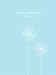 2009-2010 Academic Pocket Planner: blue dandelion