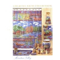 Mountain Valley Lodge Shower Curtain