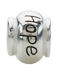 Clevereves Sterling Silver 10.00 mm Kera "Hope" Expression Bead