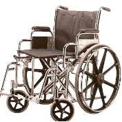 Bariatric Wheelchair - 450 lb cap. Heavy-Duty 450 lb capacity 24