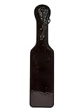 Ann Summers Black PU Paddle Black Fur Sexy Bedroom Teasing Bondage Accessory
