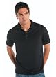 Men's Short Sleeve Mini Thermal Polo Shirt