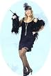 Deluxe Fantasy Black or New color WINE Costume Feather Boa