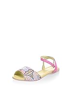 Bueno Sandalias planas (Multicolor)