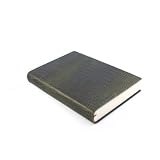 Cavallini Gigante Leather Full Journall, 5.75x8.5 inches, Hand Made in Italy, Olive