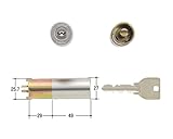 ミズタニ MIWA取替用シリンダー MCY-116