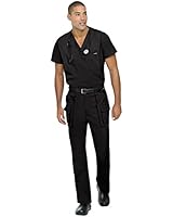 Landau 7594 Men's Vented Scrub Top