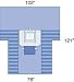 Proxima C-Section Drape with Pouch - C-Section Drape w/ Pouch, 7 Unit / Case Absorbent reinforcement, 20' x 15' Incise fenestration, 15' x 13' 360? fluid control pouch with formers Contoured armboard covers Velcro-style line holders Product photo may not exactly match the product offered for sale. Please refer to the product description.