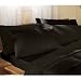 Supersoft Black Housewife Pillowcase Pair