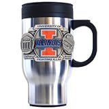 College Travel Mug - Illinois Fighting Illini