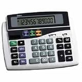 CCS02191 - 12-Digit Desktop Calculator,Dual Power,7x6x1-1/2