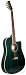 Kona K2 Series Thin Body Electric/Acoustic Guitar - Transparant Blue