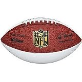 Wilson Football NFL Autograph - White (Sz Official)