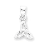 Trinity Charm Sterling Silver,18 Stainless Steel Necklaces