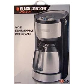 BLACK and DECKER 8 cup COFFEE MAKER - CASE PACK OF 2 by Applica Incorporated/DBA Black and Decker