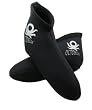 3mm OctoBlue Neoprene Pull-On Kids Children's Youth Short Socks Snorkel Snorkeling Socks Scuba Water Sports
