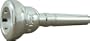Schilke Standard Series Cornet Mouthpiece Group I in Silver, 13C4 Silver