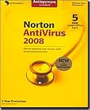 Norton Antivirus 2008 5 User