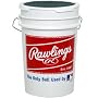 Rawlings Logo Padded Seat Ball Bucket