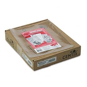 New-Oxford 65011 - Utili-Jacs Heavy-Duty Clear Vinyl Envelopes, Letter, 50/Box - ESS65011