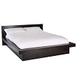 Zurich Platform Bed - Eastern King (Cappuccino) (13.4"H x 88.33"W x 90.75"D)
