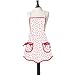 Jessie Steele Bib Ava Retro Cherries Hostess Apron