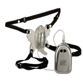 Orgasmic Butterfly Strap On Vibrator Dildo Sex Toy Masturbator