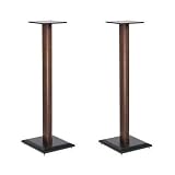 Sanus Natural Foundation Series 36-Inch Bookshelf Speaker Stand - Set of 2 (Mocha) NF36MO