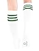 Knee High Socks | Tube Socks with Stripes | Athletic, Warm, + More| Made in USA