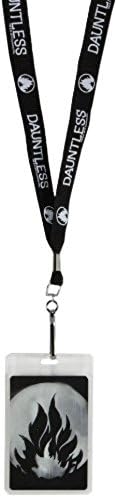 Divergent Movie "Dauntless Seal" 30" Lanyard with Plastic Badge Holder (with Gift Box)
