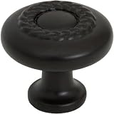 Matte Black Rope Knob