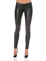 Bleu Marine Pantalón Nour (Negro)